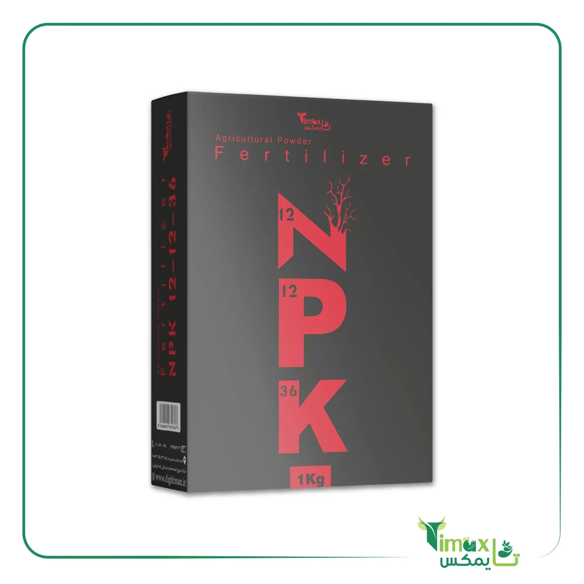 کود پودری 36 12 12 NPK تایمکس 1kg